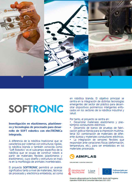 Póster proyecto SOFTRONIC